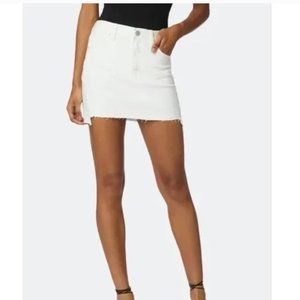 HUDSON White Denim Skirt Size 31